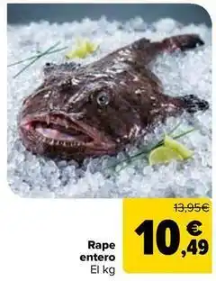 Carrefour Rape entero oferta