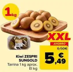 Carrefour Zespri - kiwi sungold oferta