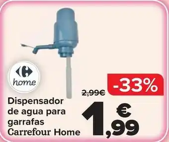 Carrefour home - dispensador de agua para garrafas