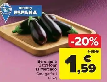 Carrefour - berenjena el mercado