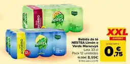 Carrefour Nestea - bebida de té limón o verde maracuyá oferta
