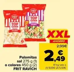 Carrefour Frit ravich - palomitas sal o colores oferta