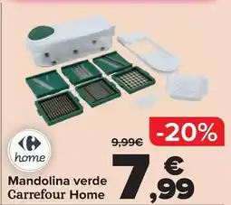 Carrefour Carrefour home - mandolina verde oferta