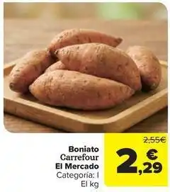Carrefour Market Carrefour - boniato el mercado oferta
