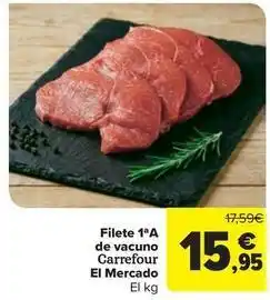 Carrefour Market Carrefour - filete 1aa de vacuno el mercado oferta