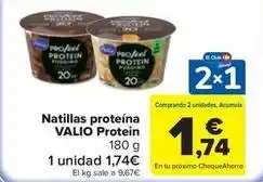 Carrefour Market Valio - natillas proteina protein oferta