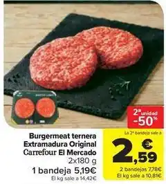 Carrefour Market Carrefour - burgermeat ternera extramadura original el mercado oferta