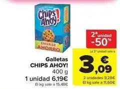 Carrefour Market Chips ahoy - galletas oferta
