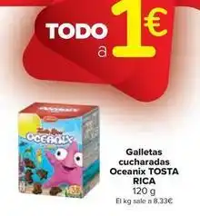 Carrefour Market Tosta rica - galletas cucharadas oceanix oferta