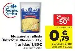Carrefour Market Carrefour - mozzarella rallada oferta
