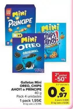 Carrefour Market Oreo - galletas mini oferta