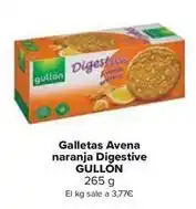 Carrefour Market Gullón - galletas avena naranja digestive oferta