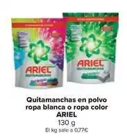 Carrefour Market Ariel - quitamanchas en polvo ropa blanca o ropa color oferta