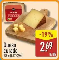 ALDI Queso curado oferta