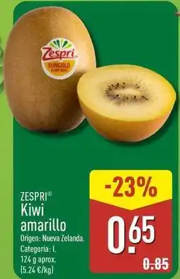 ALDI Zespri - kiwi amarillo oferta