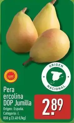 ALDI Jumilla - pera ercolina dop oferta