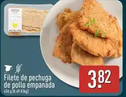 ALDI Filete de pechuga de pollo empanada oferta