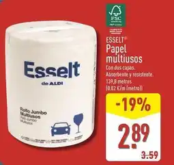 ALDI Esselt - papel multiusos oferta