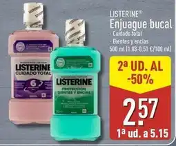 ALDI Listerine - enjuague bucal oferta