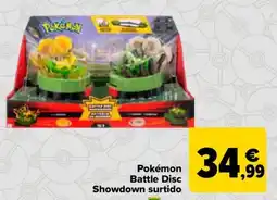 Carrefour Pokémon Battle Disc Showdown surtido oferta