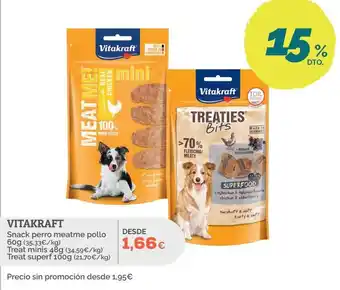 Vitakraft snack perro meatme pollo