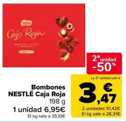 Carrefour Nestlé bombones caja roja oferta