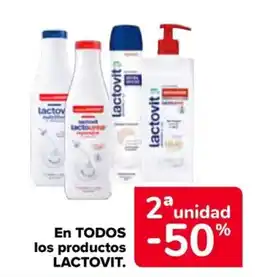 Carrefour Lactovit En todos los productos oferta
