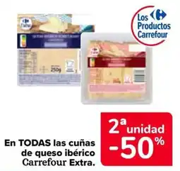 Carrefour Carrefour Extra En todas las cuñas de queso ibérico oferta