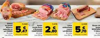 Campo Frío jamón cocido extra o braseado