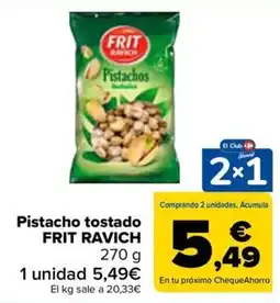 Carrefour Frit ravich pistachos oferta