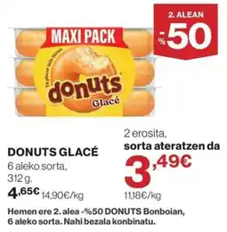 El Corte Inglés donuts glacé oferta