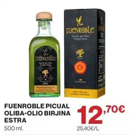 El Corte Inglés Fuenroble picual oliva-olio birjina estra oferta