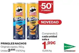 El Corte Inglés Pringles nachos oferta