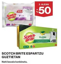 El Corte Inglés Scotch Brite espartzu oferta