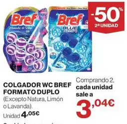 El Corte Inglés Bref colgador wc formato duplo oferta
