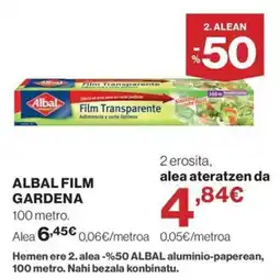 El Corte Inglés Albal film transparente oferta