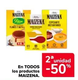 Carrefour Maizena En todos los productos oferta