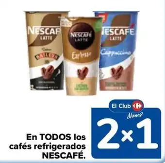 Carrefour Nescafe cafés refrigerados oferta