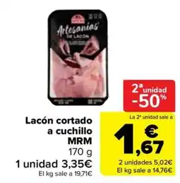 Carrefour Artesanias de lacón oferta