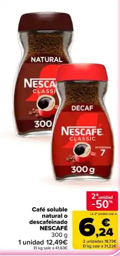 Carrefour Nescafe classic oferta
