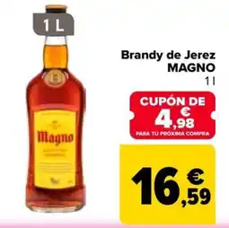 Carrefour Brandy de Jerez Magno oferta