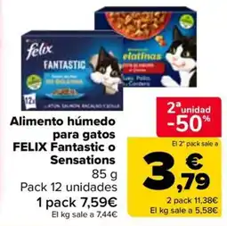 Carrefour Felix Fantastic o Sensations oferta