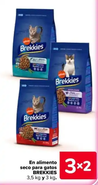 Carrefour Brekkies alimento seco para gatos oferta
