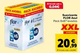 Carrefour flor suavizante oferta
