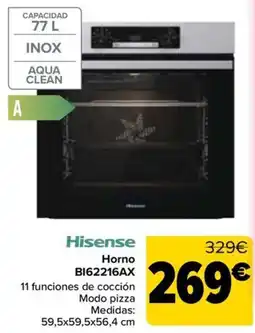 Carrefour Hisense Horno BI62216AX oferta