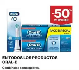 El Corte Inglés Oral-B en todos los productos oferta