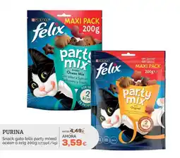 Supermercados MAS purina felix party mixed oferta