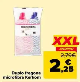 Carrefour Kerkom duplo fregona microfibra oferta