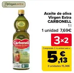 Carrefour Carbonell Aceite de oliva Virgen Extra oferta