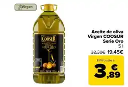 Carrefour Coosur aceite de oliva virgen serie oro oferta